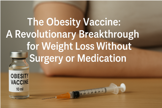 The Obesity Vaccine: A Revolutionary Breakthrough for Weight Loss Without Surgery or Medication